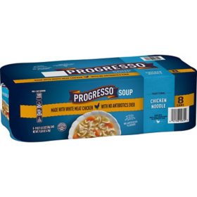 Progresso Traditional Chicken Noodle Soup 19 oz., 8 pk.