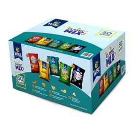 Wise Variety Pack Chips 50 pk.