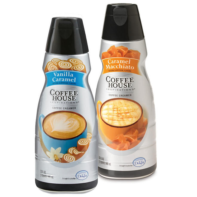 Coffee House Inspirations Coffee Creamer, Caramel Macchiato, Vanilla Caramel (32 oz., 2 pk.)