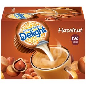 International Delight Hazelnut Coffee Creamer Singles, 192 ct.