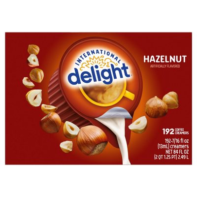 Download International Delight Hazelnut Coffee Creamer Singles 192 Ct Sam S Club