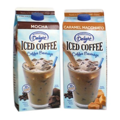 International Delight Caramel Macchiato Mocha Iced Coffee ...