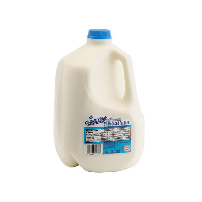 Country Club Dairy 2% Reduced Fat Milk  (1 gal.)