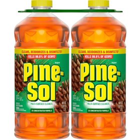 Pine-Sol Multi-Surface Cleaner, Pine Scent, 2 ct., 120 fl. oz.