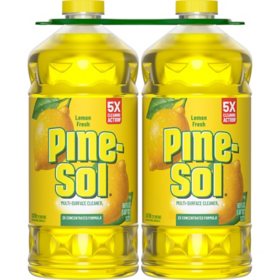 Pine-Sol Multi-Surface Cleaner, Lemon Scent, 2 ct., 120 fl. oz.