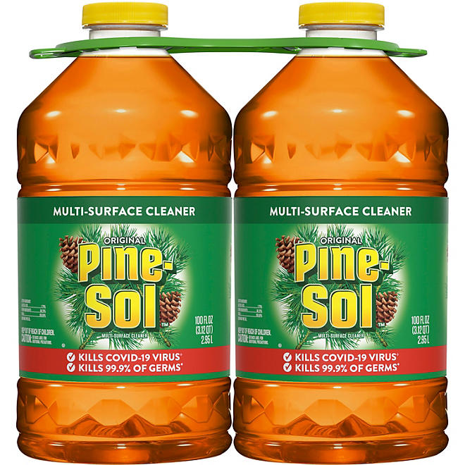 Pine-Sol Multi-Surface Disinfectant, Pine Scent 100 oz., 2 pk.