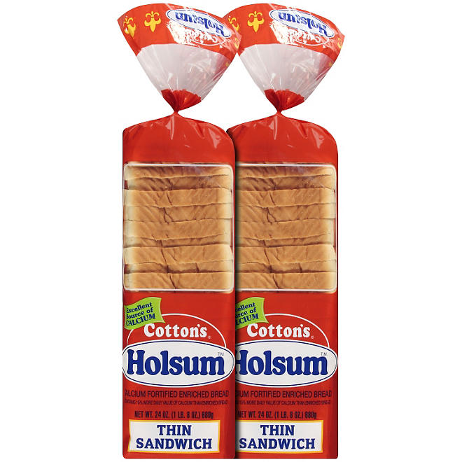 Cotton's® Holsum™ Thin Sandwich Bread - 24 oz. - 2 ct. 