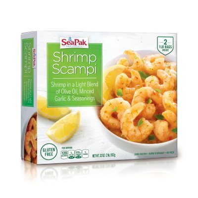 SeaPak Shrimp Scampi (32 oz., 2 bags) Sam's Club