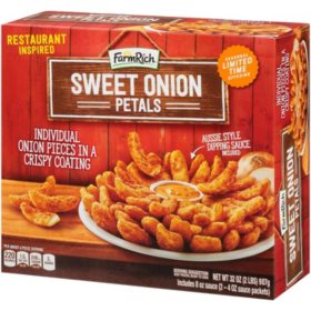 Farm Rich Sweet Onion Petals 36 Oz Sam S Club