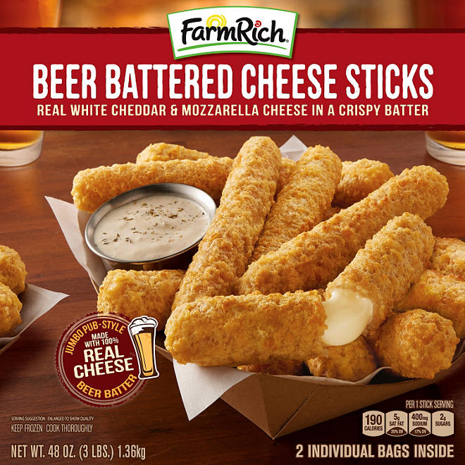 Farm Rich Beer Battered Cheese Sticks