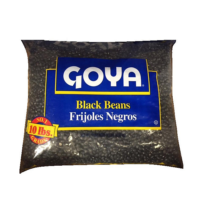Goya Dry Black Beans (10 lb.)