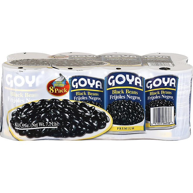 Goya Black Beans 15.5 oz., 8 ct.