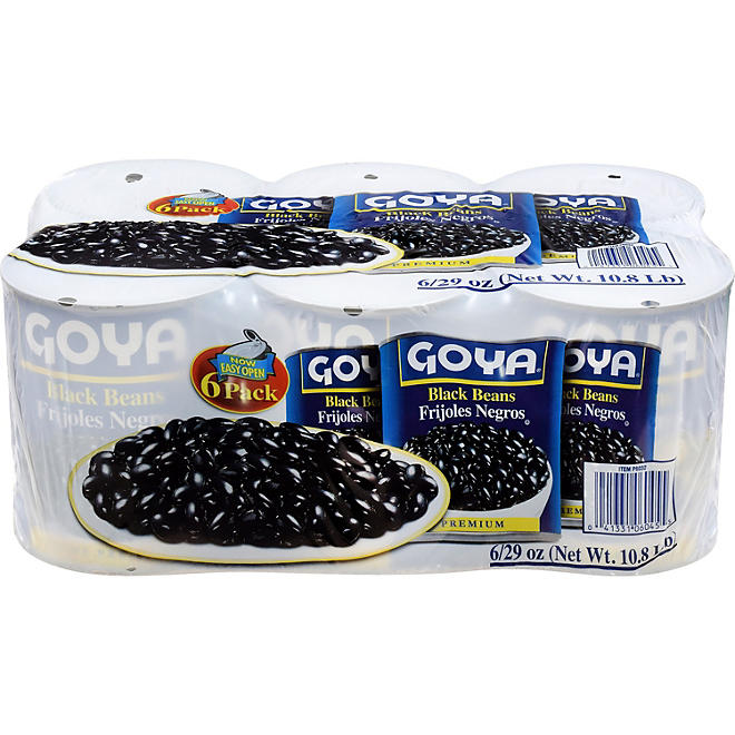 Goya Black Beans (29 oz., 6 pk.)