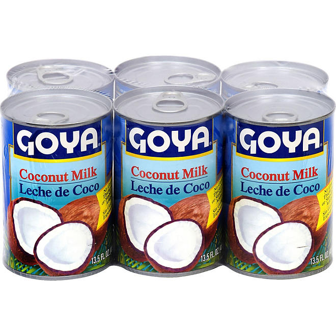 Goya Coconut Milk (13.5 oz. ea., 6 pk.)