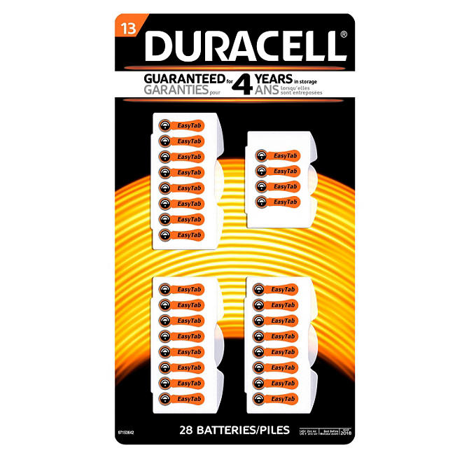 Duracell Hearing Aid Size #13 Batteries (28 Pk.)