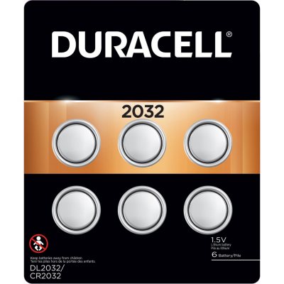 Duracell CR2032 3V Lithium Coin Battery, 10 pcs, 2032 Coin Button