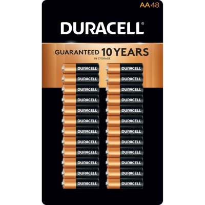 DURACELL AA 48 ALKALINE BATTERIES Sam's Club