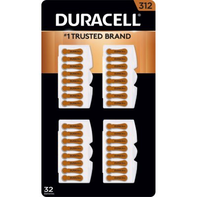 Duracell Hearing Aid Size 312 Batteries 32 Ct Sam S Club