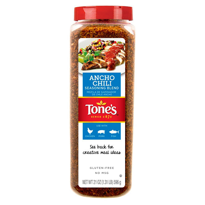 Tone's Ancho Chili Seasoning Blend (21 oz.)