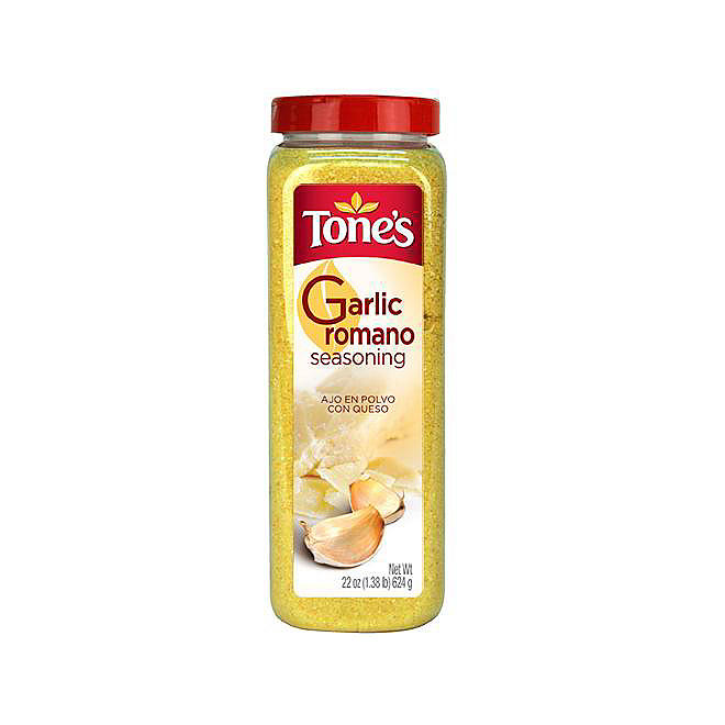 Tone's Garlic Romano Sprinkles - 22 oz.