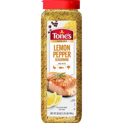 Tone's Lemon Pepper Seasoning (28 oz.) - Sam's Club