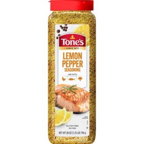 Tone's Lemon Pepper Seasoning 28 oz.