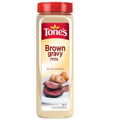 Tone's Brown Gravy Mix - 24 oz. shaker - Sam's Club