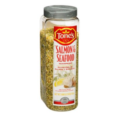  Just Spices Salmón Allrounder, 1.94 oz I Mezcla de especias  para todos los platos de salmón, horneados, fritos al aire o a la sartén I  Con flor de sel, cebolla roja