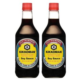 Kikkoman Soy Sauce, 20 oz., 2 pk. 