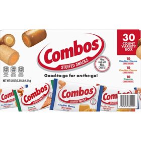 Combos Baked Snacks Variety Pack, 30 ct.