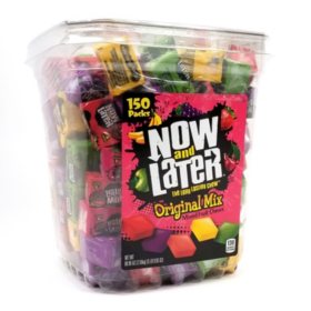 Now & Later Fruit Chews Candy, 150 pk.
