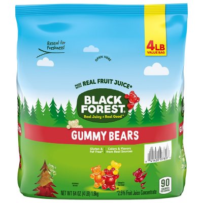 Black Forest Gummy Bears, 4 lbs. Sam's Club