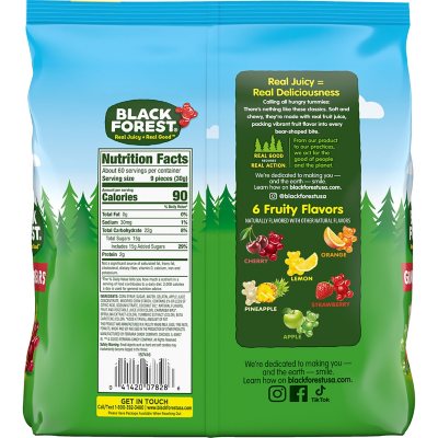 Black Forest Gummy Bears Candy, 6 Lb 6 Pound (Pack of 1) Bears