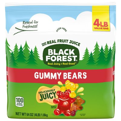 Black Forest Gummy Bears, 4 lbs. - Sam's Club