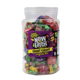 Now & Later Giant Soft Quick Chew Taffy 38.1 oz.