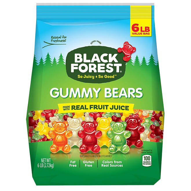 Black Forest Gummy Bears 6 lbs.