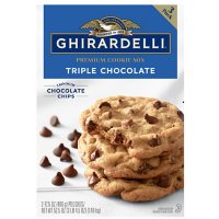 Ghirardelli Triple Chocolate Chip Cookie Mix (17.5 oz., 3 pk.)