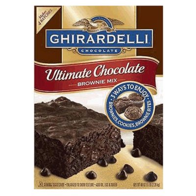 Ghirardelli Ultimate Brownie Mix 4 pack/80 oz - Sam's Club