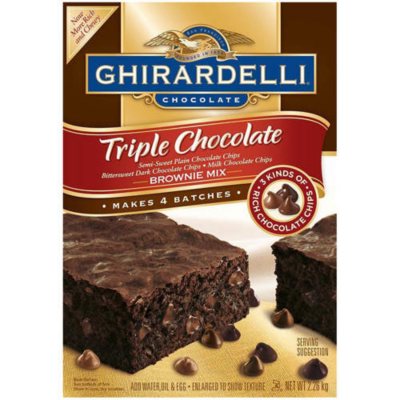 Ghirardelli® Triple Chocolate Brownie Mix - 80oz - Sam's Club