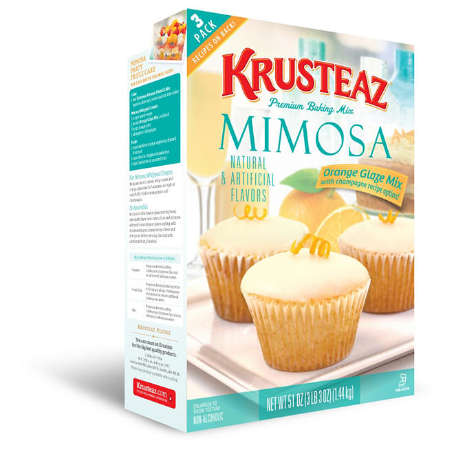 Krusteaz Mimosa Premium Baking Mix (51 oz., 3 pk.)