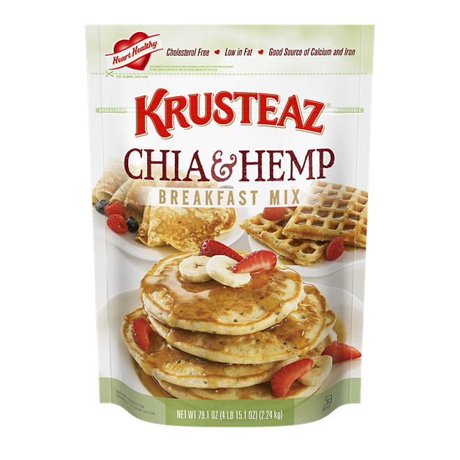 Krusteaz Chia & Hemp Breakfast Mix (79.1 oz.)
