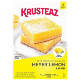 Krusteaz Meyer Lemon Bar Mix, 3 pk.
