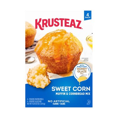 Krusteaz Natural Honey Cornbread and Muffin Mix, 60 oz.