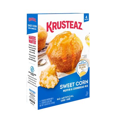  Krusteaz Natural Honey Cornbread and Muffin Mix, 60 oz. :  Grocery & Gourmet Food