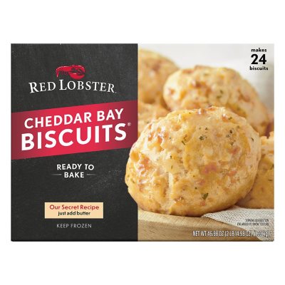 Red Lobster Cheddar Bay Frozen Biscuits, Ready to Bake, 15.66 Oz