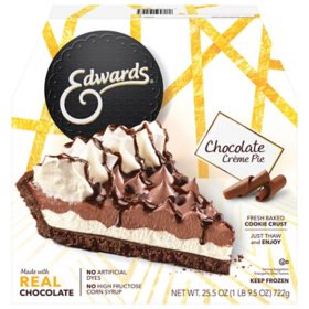 Edwards Hershey's Chocolate Creme Pie, Frozen 25.5 oz.