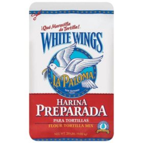 La Paloma White Wings Flour Tortilla Mix 20 lb.