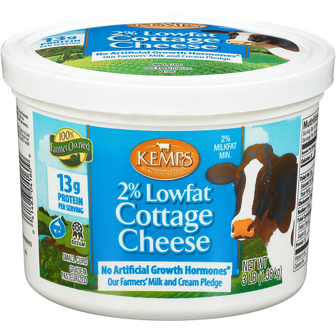 Kemps 2% Low Fat Cottage Cheese 3 lbs.