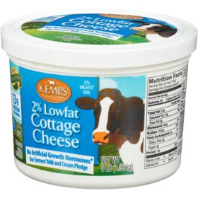 Kemps 2 Low Fat Cottage Cheese 3 Lbs Sam S Club
