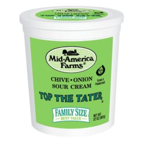 Mid-America Farms Top the Tater Sour Cream, Chive and Onion (32 oz.)